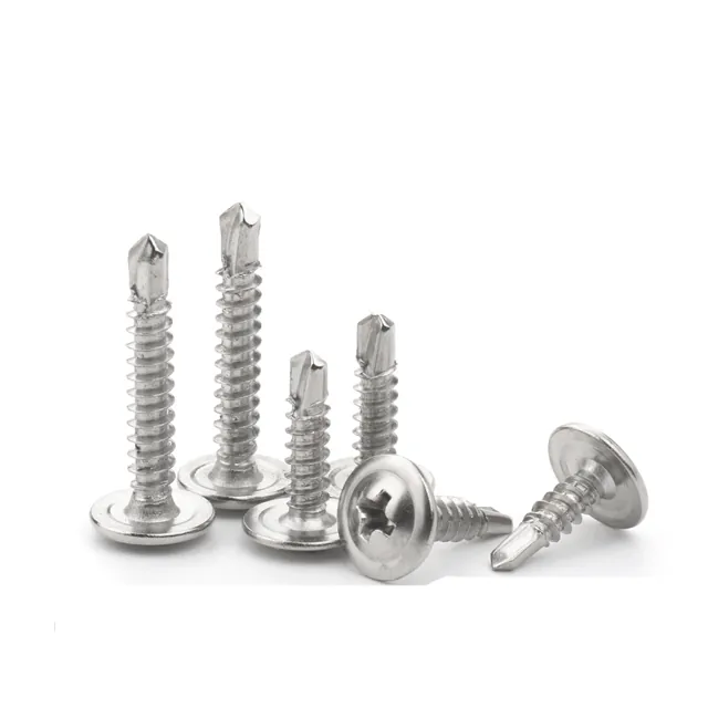 Bộ vít tự khoan đầu dù inox nhiều cỡ