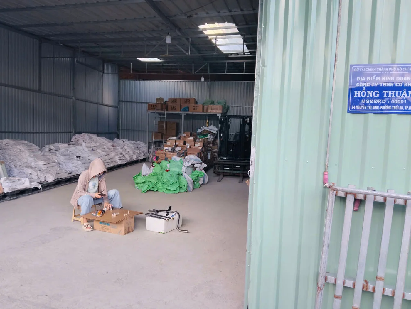 Kho xưởng Công ty TNHH Cơ Khí Hồng Thuận — 24 Nguyễn Thị Xinh, Phường Thới An, TP.HCM